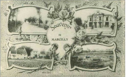 52.MARCILLY.SOUVENIR DE MARCILLY - Sonstige & Ohne Zuordnung