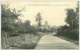 50.SAINT SAUVEUR LENDELIN.VUE GENERALE ROUTE DE PERIERS - Sonstige & Ohne Zuordnung