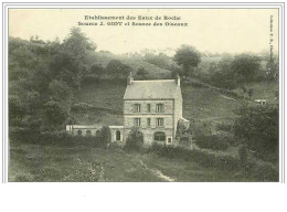 50.LA GLACERIE.ETABLISSEMENT DES EAUX DE ROCHE.SOURCE J GIOT ET SOURCE DES OISEAUX - Sonstige & Ohne Zuordnung