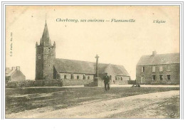 50.FLAMANVILLE.L'EGLISE.C HERBOURG, SES ENVIRONS - Sonstige & Ohne Zuordnung