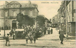 50.AVRANCHES.HOTEL DE VILLE.MERCERIE.CAFE HEON - Avranches