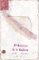 FANTAISIE(CARTE BRODEE) BONNET SAINTE CATHERINE - Sainte-Catherine