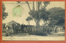 CPA - Guyane - St Saint Laurent Du Maroni - Rentrée Des Corvées De Transportés - Animation, Bagnards, Gardes, Bagne - Saint Laurent Du Maroni