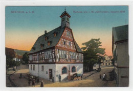 39088921 - Seeheim An Der Bergstrasse. Rathaus Erbaut Im 16. Jahrhundert, Renoviert 1910 Ungelaufen  Gute Erhaltung. - Autres & Non Classés