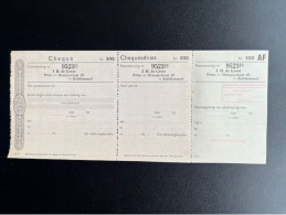 NEDERLAND POSTGIRO POSTCHEQUE G21 JAREN '50 NETHERLANDS - Lettres & Documents