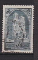 France  N° 259  3 F   Cathédrale De Reims   Timbre Oblitéré - Gebraucht