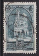 France  N° 259  3 F   Cathédrale De Reims   Timbre Oblitéré - Usati