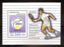 UZBEKISTAN 1994●Tenis Mi Bl3 MNH - Tennis