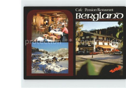 72110652 Fieberbrunn Tirol Cafe Pension Bergland  Fieberbrunn - Autres & Non Classés