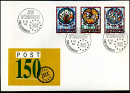 Luxembourg - FDC - 150 Joer Post - FDC