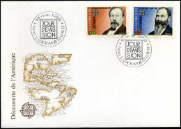 Luxembourg - FDC - Europa CEPT 1992 - FDC