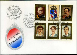 Luxembourg - FDC - 100 Joer Dynastie - FDC