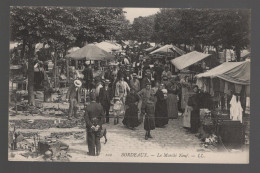 CPA - 33 - Bordeaux - Le Marché Neuf - Belle Animation - Non Circulée - Bordeaux