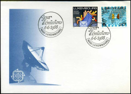 Luxembourg - FDC - Europa CEPT 1988 - FDC