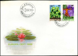 Luxembourg - FDC - Europa CEPT 1986 - FDC