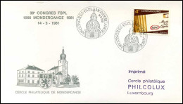 Luxembourg - FDC - Code Postal - FDC