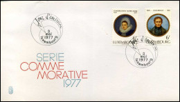 Luxembourg - FDC - Louis Braille - Congregation Notre-Dame - FDC