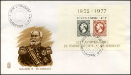 Luxembourg - FDC - Guillaume III, Roi Grand Duc - FDC