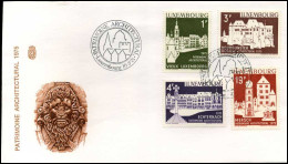 Luxembourg - FDC - Patrimoine Architectural 1975 - FDC