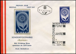 Oostenrijk - FDC - Europa CEPT - 1964