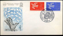 Frankrijk - FDC - Europa CEPT - 1961