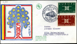 Frankrijk - FDC - Europa CEPT 1963 - 1963