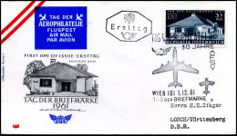Oostenrijk - FDC - Tag Der Aerophilatelie - Flugzeuge