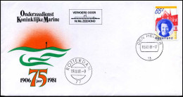 Nederland - FDC - Onderzeedienst Koninklijk Marine - Bateaux