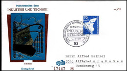Bundespost - FDC - Schiffbau - Bateaux