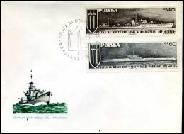 Polen - FDC - Boot - Ships