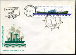 Polen - FDC - Boot - Bateaux