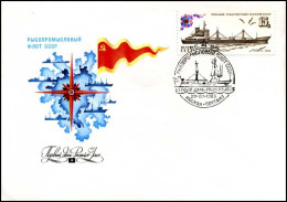 USSR - FDC - Schip - Bateaux