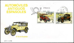 Spanje - FDC - Oldtimers - Coches