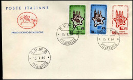 Italië - FDC - Europa - 1964