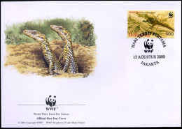 Indonesie - FDC - Wilde Dieren / Wild Animals - FDC