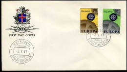 IJsland - FDC - Europa CEPT - 1967