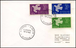 Ierland - FDC - Europa CEPT - 1962