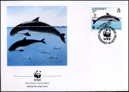 Guernsey - FDC - Wilde Dieren / Wild Animals - FDC