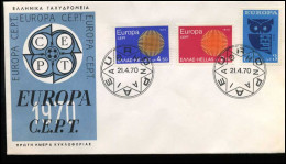 Griekenland - FDC - Europa CEPT - 1970
