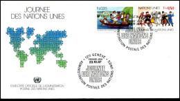 Verenigde Naties - FDC - Joruné Des Nations Unies - FDC