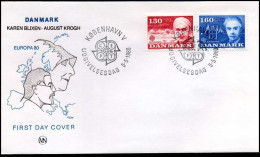 Denemarken - FDC - Europa CEPT - 1980