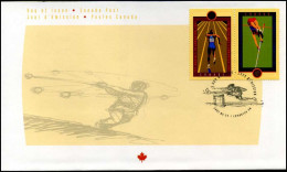 Canada - FDC - IAAF World Championships Athletics - 2001-2010