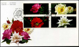 Canada - FDC - Flowers : Roses - 2001-2010