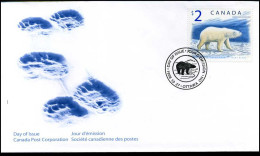 Canada - FDC - Polar Bear - 1991-2000