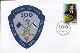 Canada - FDC - Military Communications - 2001-2010