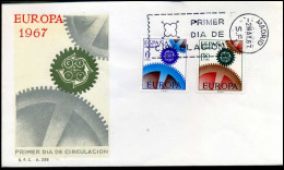Spanje - FDC - Europa  CEPT - 1967