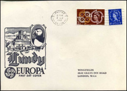 Lundy - FDC - Europa CEPT - 1961