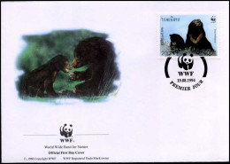 Laos - FDC - Wilde Dieren / Wild Animals - FDC