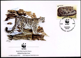 WWF - FDC - Wilde Dieren / Wild Animals - FDC