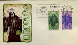 Spanje - FDC - Europa CEPT 1965 - 1965